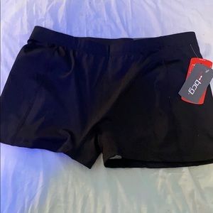 bcg volley shorts in black